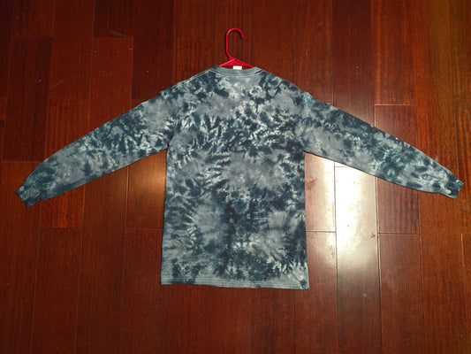 Small Black and Grey Long Sleeve Scrunch!