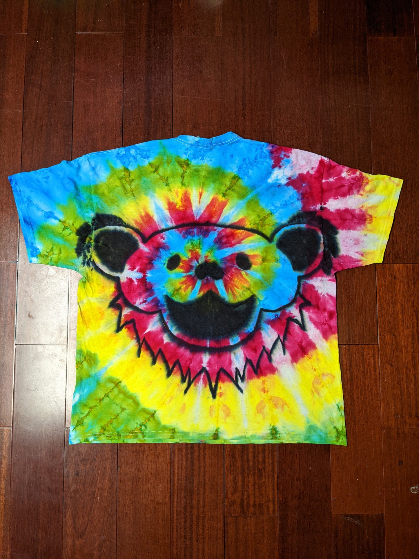 Rainbow Spiral Marching Bear 2 XL