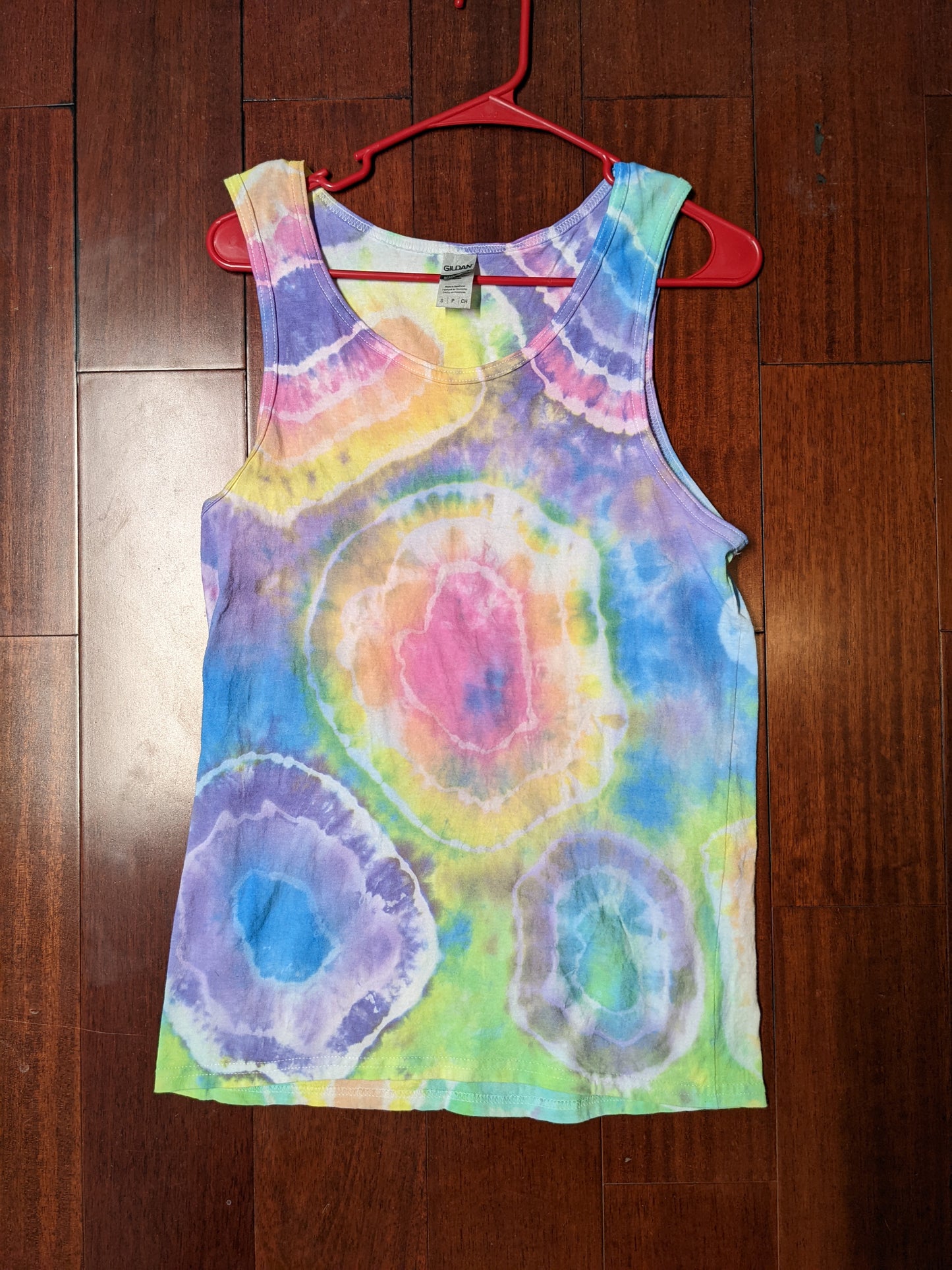 Small Tank top Geode style Watercolor!