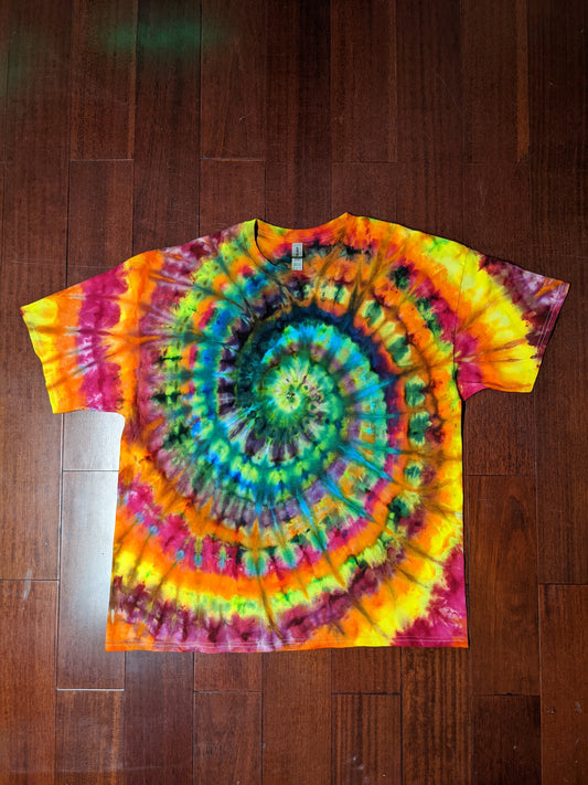 2 XL SPONGEBOB "THE WASH" STYLE TIEDYE!