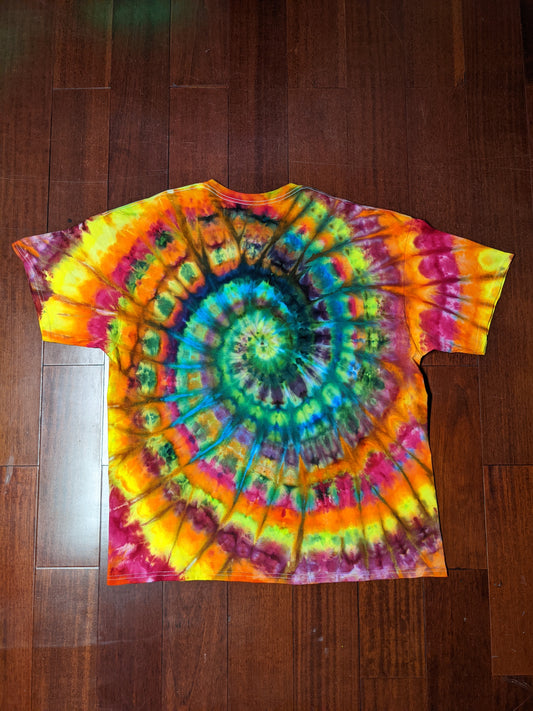 2 XL SPONGEBOB "THE WASH" STYLE TIEDYE!