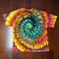 2 XL SPONGEBOB "THE WASH" STYLE TIEDYE!
