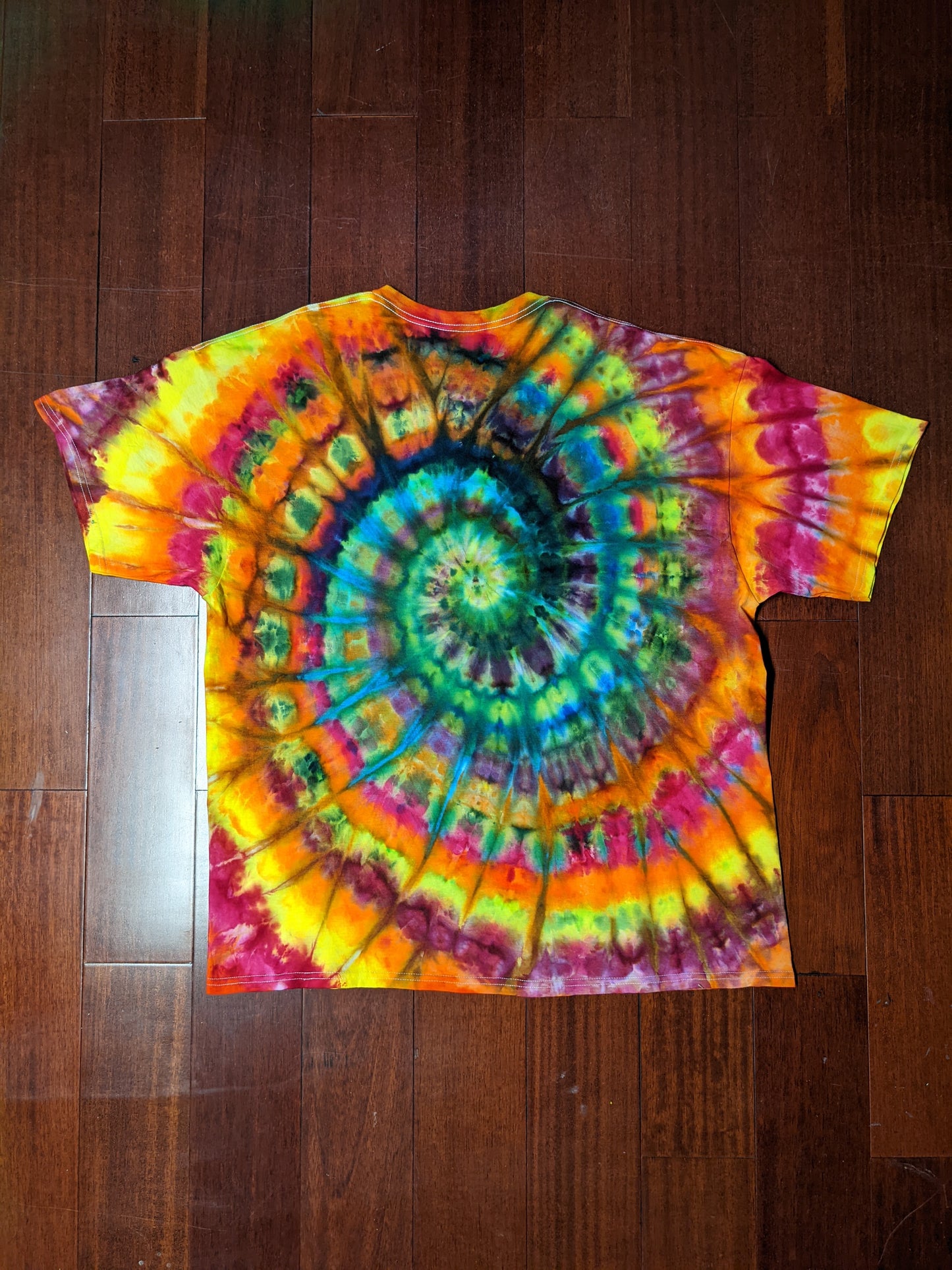 2 XL SPONGEBOB "THE WASH" STYLE TIEDYE!