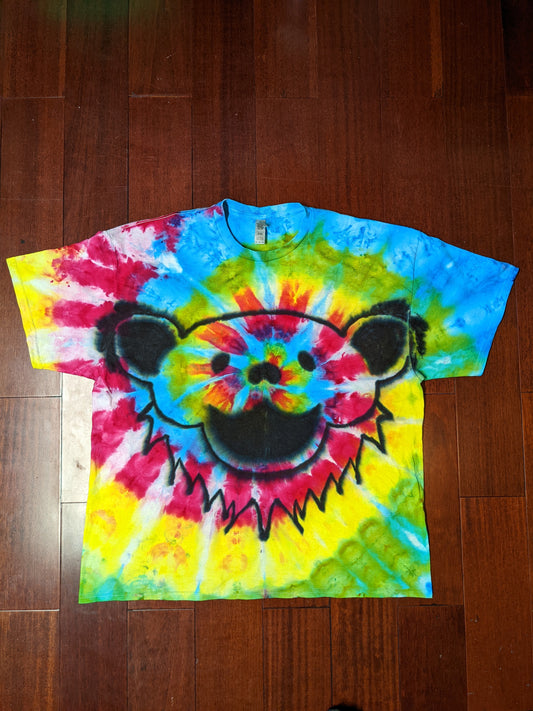 Rainbow Spiral Marching Bear 2 XL