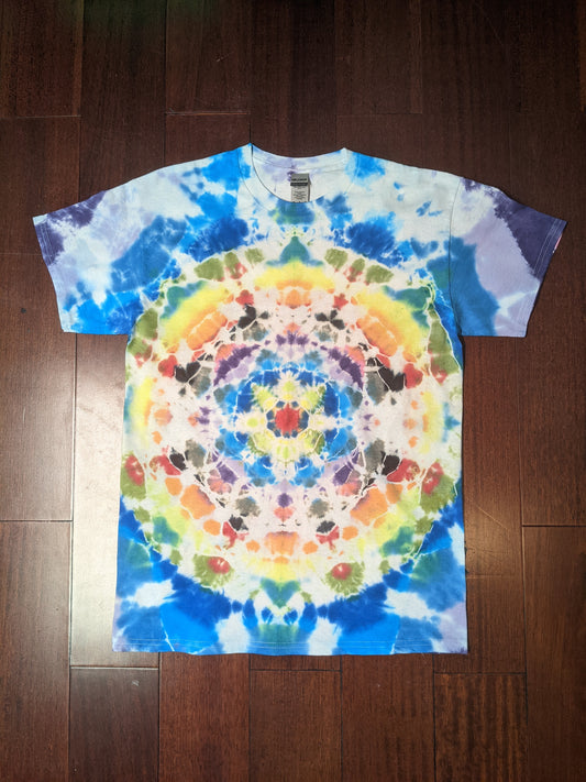 Triple split 8 pointer mandala in Medium