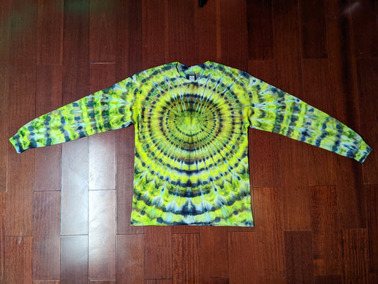 Lemon Lime Long Sleeve Ice dye in Large!