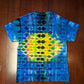 Ultra faded sunrize Holographic in Large!