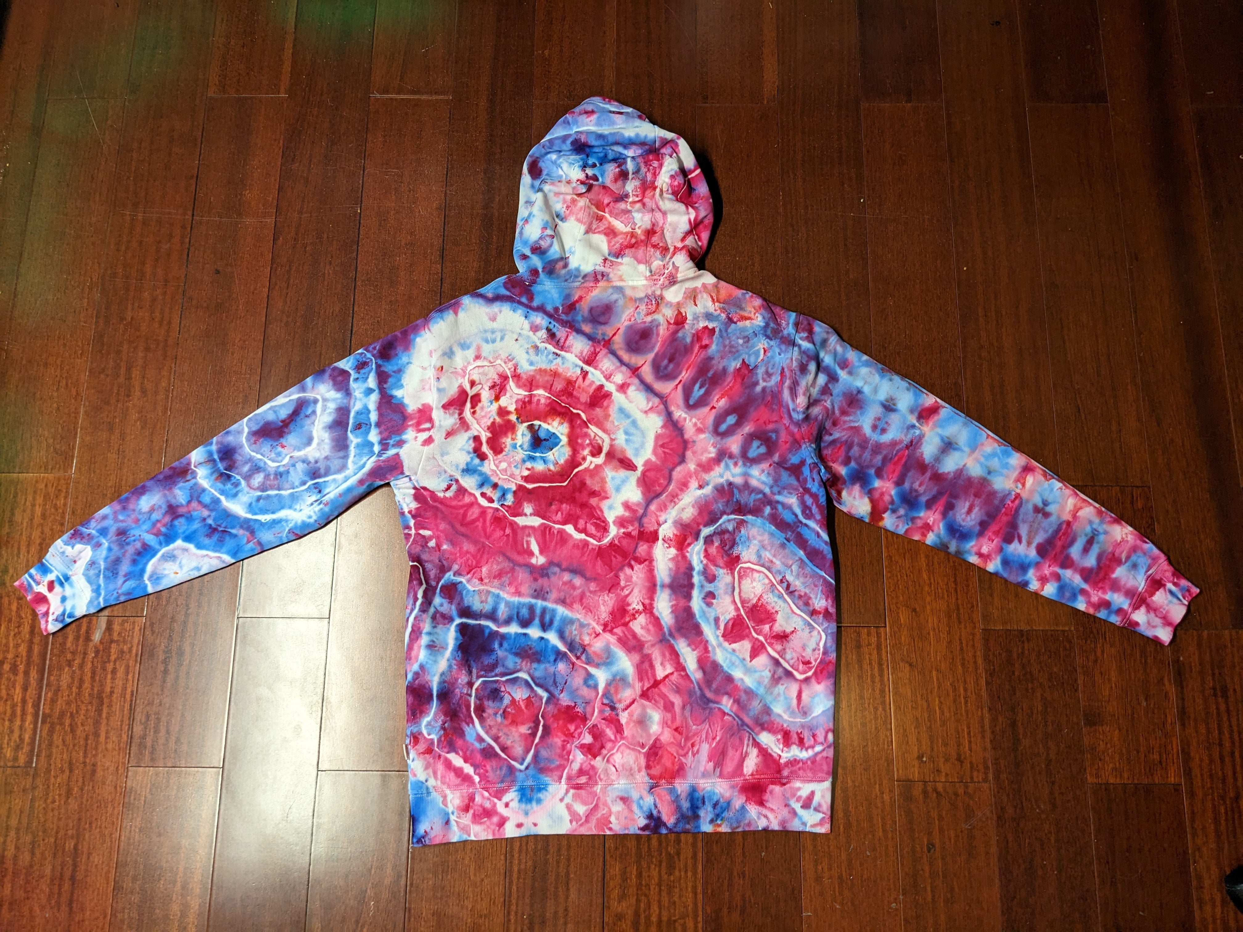 Stranger things tie sales dye hoodie